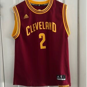 ADIDAS CLEVELAND IRVING # 2 JERSEY SIZE L